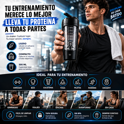Shaker de Proteína Eléctrico